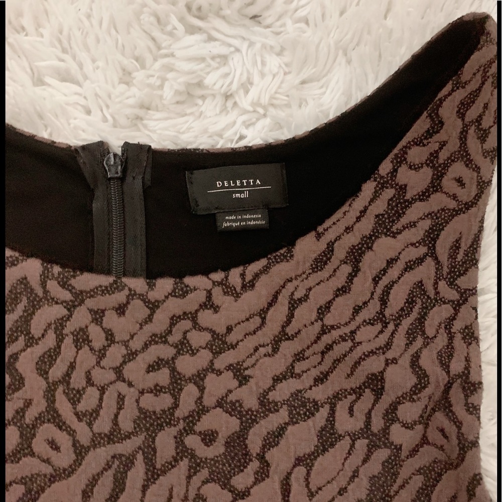 Anthropologie Deletta Flared Neovision Dress - Picture 7 of 8